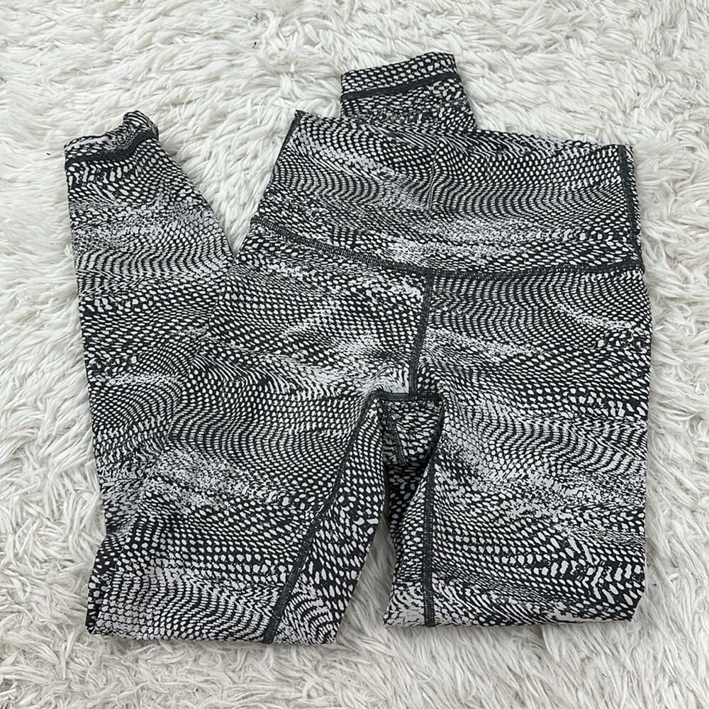 Lululemon Wunder Under High Rise Legging Swerve Vapor Metal Grey